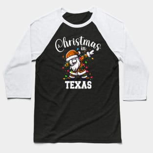 Christmas In Texas Baseball T-Shirt